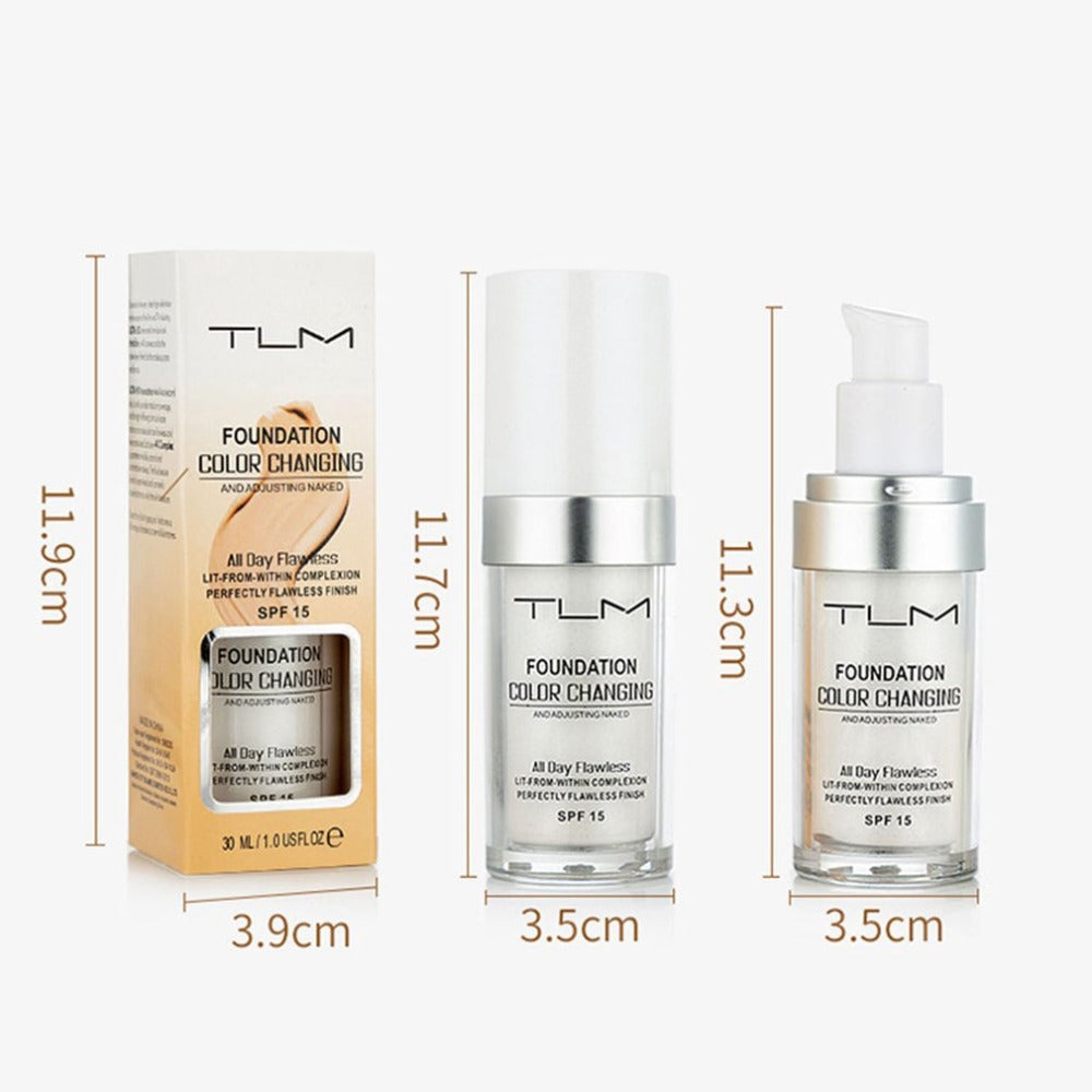 TLM: COLOR CHANGING FOUNDATION TLM: COLOR CHANGING FOUNDATION